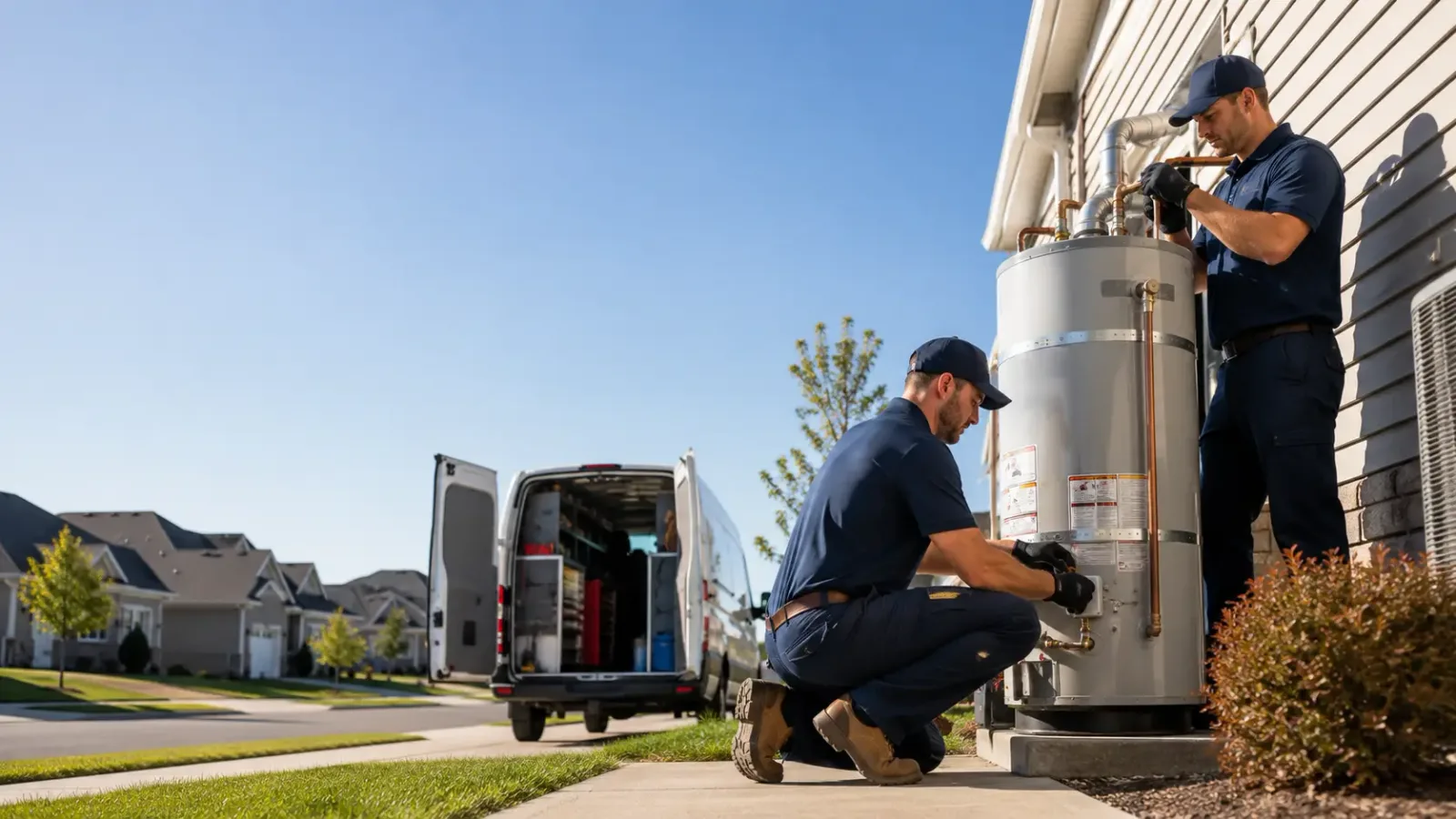 Water Heater Installation in Lake Park, MN